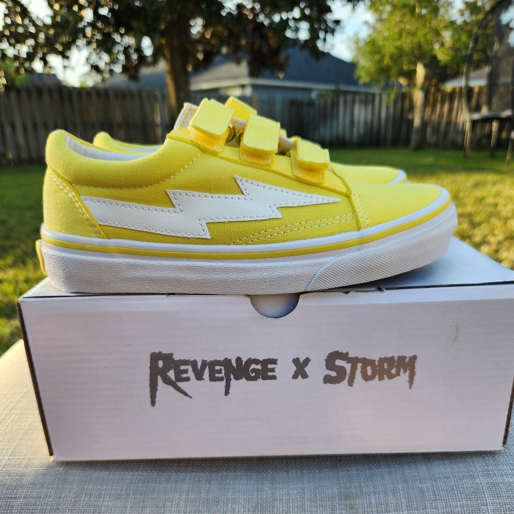 Revenge x Storm Shoes Sneakers Yellow Men Size 12c